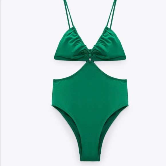 ZARA Cut-out Swimsuit (NEW with tags) - Picture 1 of 3